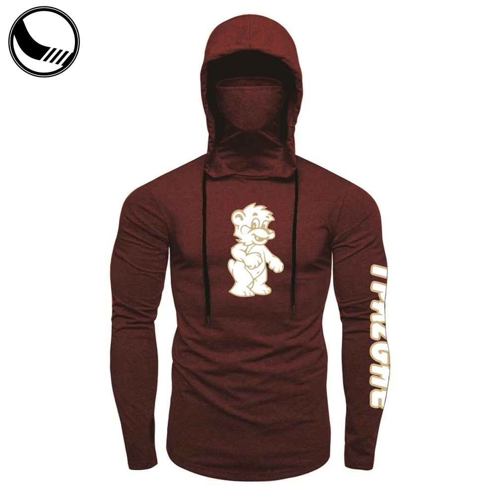Bulk Plain Anime Women Sportswear Set Custom logo Embroidered Hoodie With Gaitor