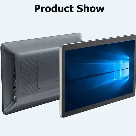 Fanless Muting Touchscreen Monitor 15.6" 18.5" Wall Mounted Touch Panel Pc for Control and Display
