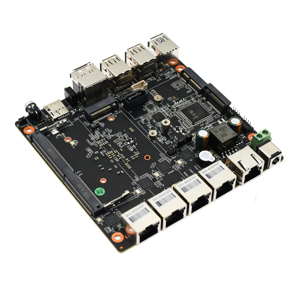 Support Customization Nano ITX Motherboard 120*120mm Usb3.2 Intel 12th Gen Alder Lake N95 N100 Industrial Embedded Mainboard