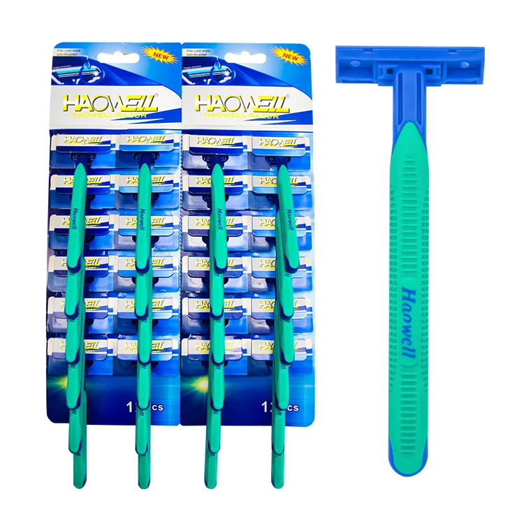 B310GL3 Daily Use Disposable Plastic Handle Triple Three 3 Blade Shaving razor for Man and Woman OEM Acceptable