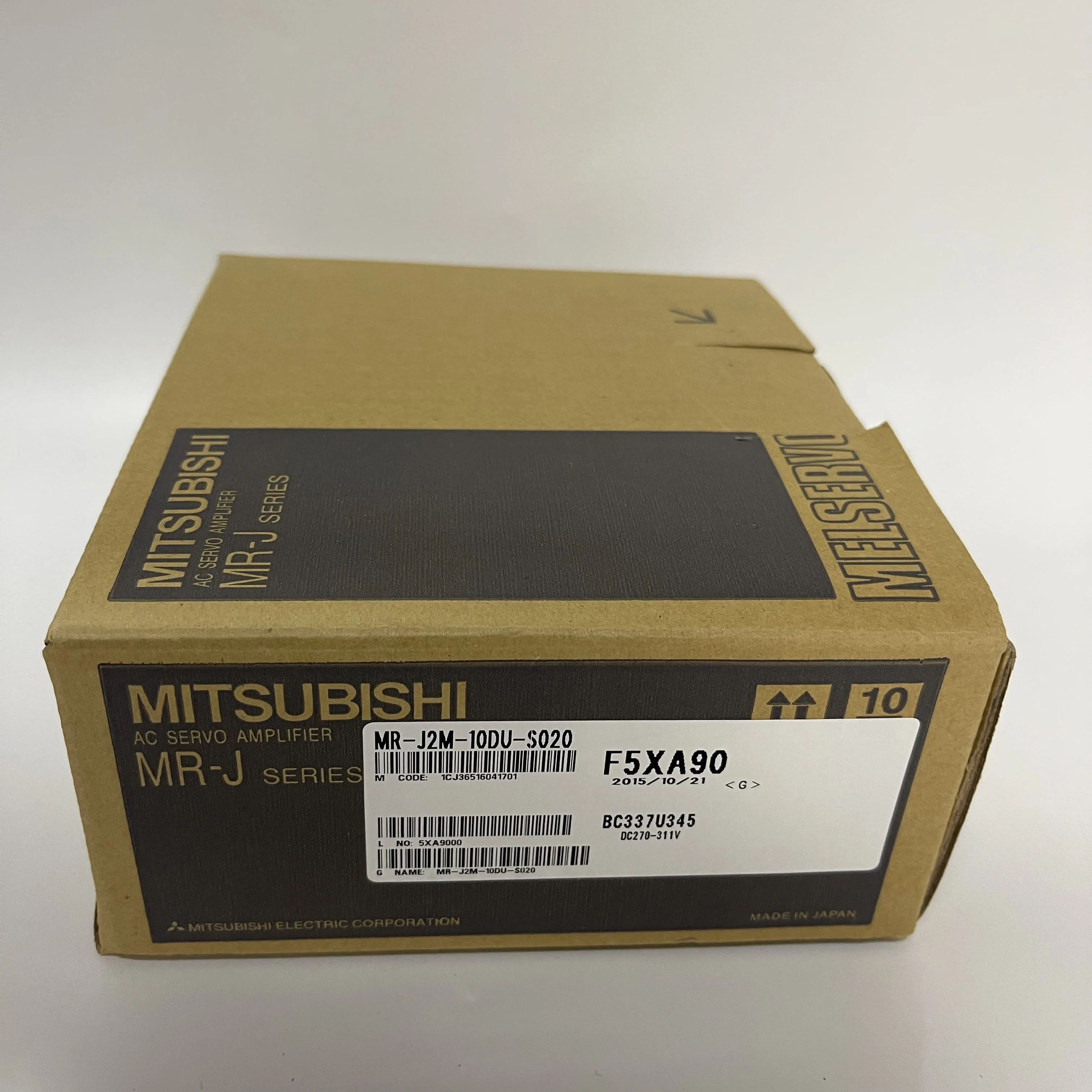 Mitsubishi AC Servo Amplifier MR-J2M-10DU-S020