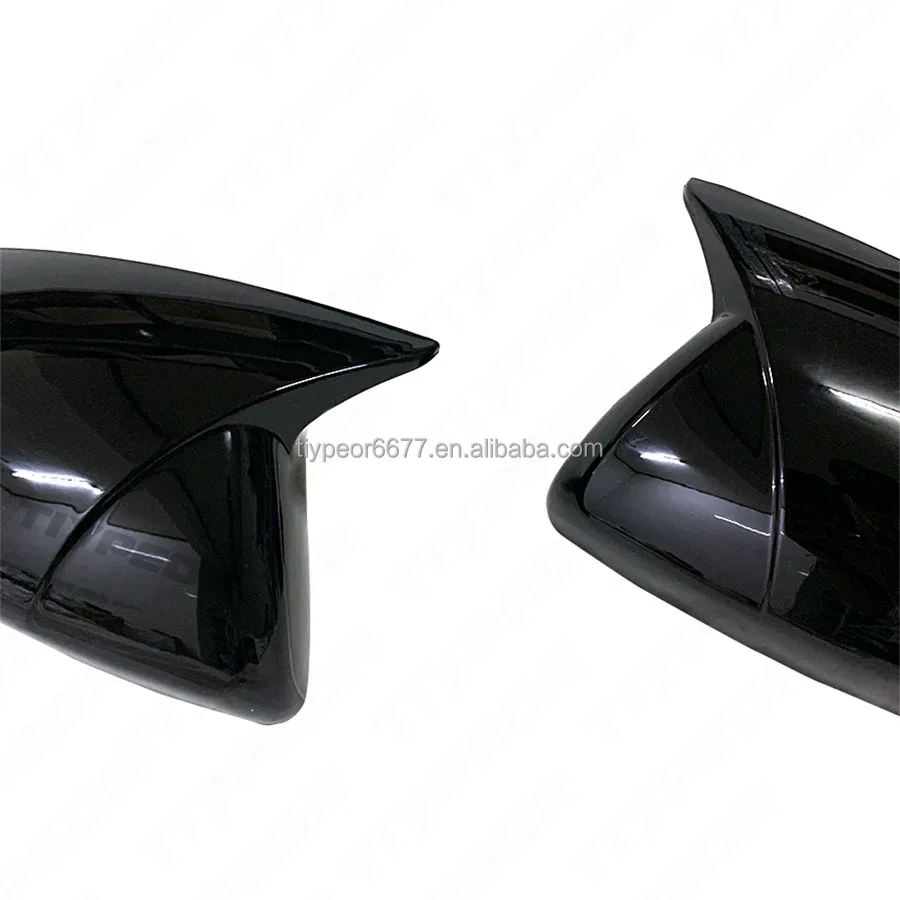 product tiypeor rear view mirror cover for mazda 3 2008 2012 for sports style covers with light gap mirror shell auto accessories-8