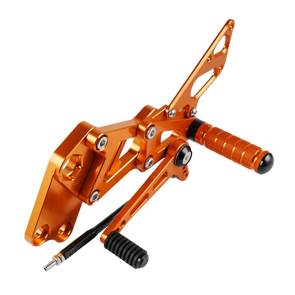 Nicecnc Motorcycle Racing Rear Set Footrest For Ktm Rc 125 Rc 200 Rc