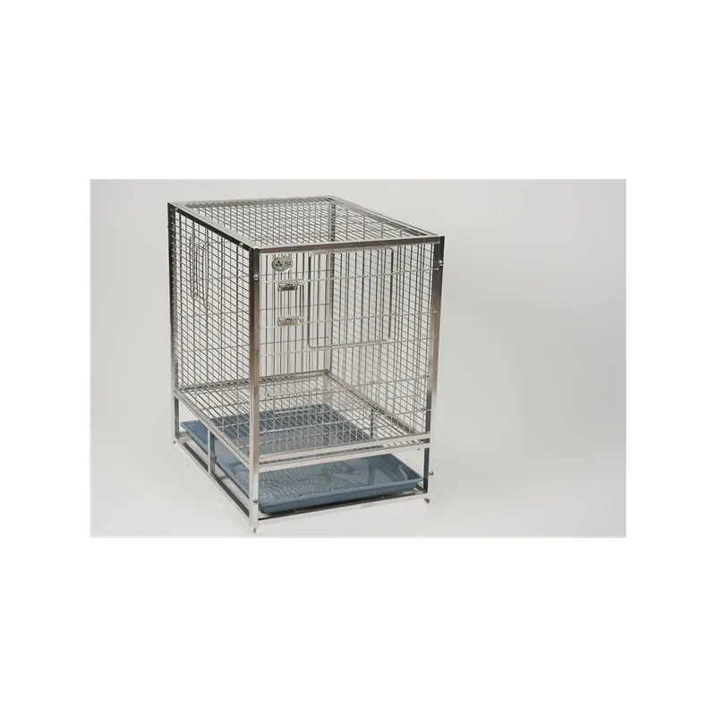 Image showcasing Breeding Cages Large Wire Pet Parrot Bird Cage S Size Model 2 Stainless ...