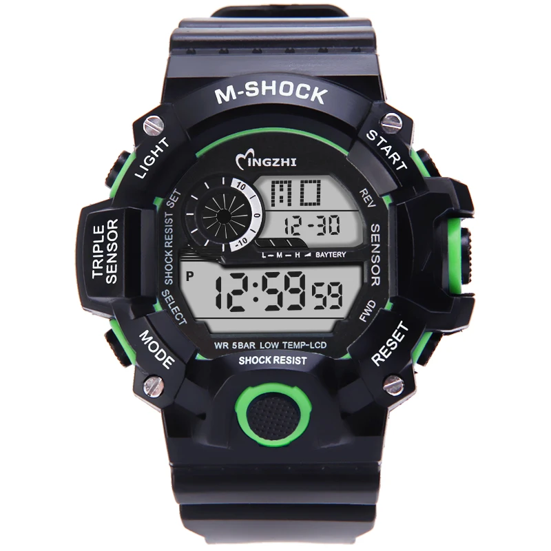 Hot Sell Multi Functional Sport Children's Digital Watch with Alarm