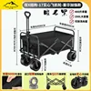 Large-capacity 250L 17cm aircraft wheel-obsidian black
