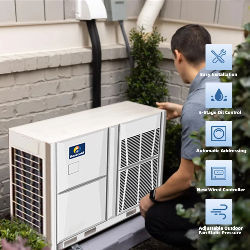 Central Air Efficient Hvac Systems Energy Efficient Bestcold VRF