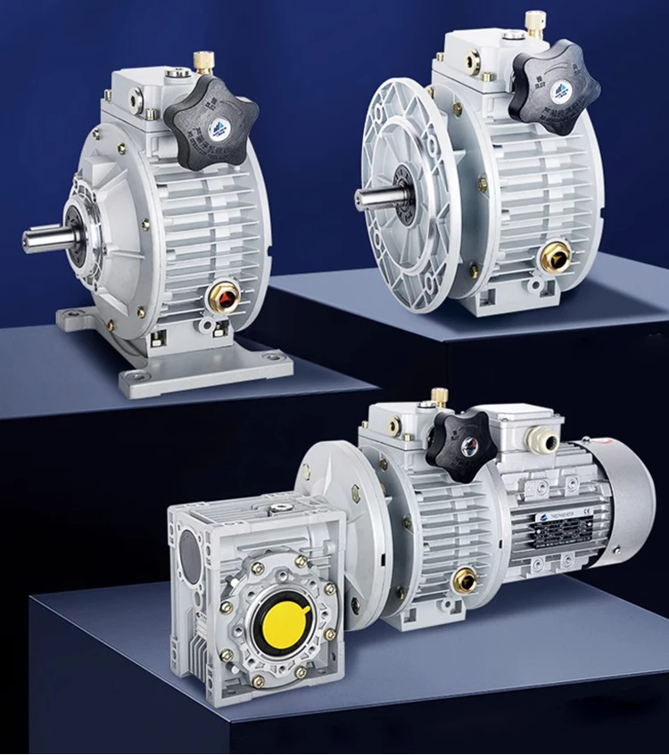 product udl mechanical variator with three phase electrical motor and nmrv worm speed reducer972-2