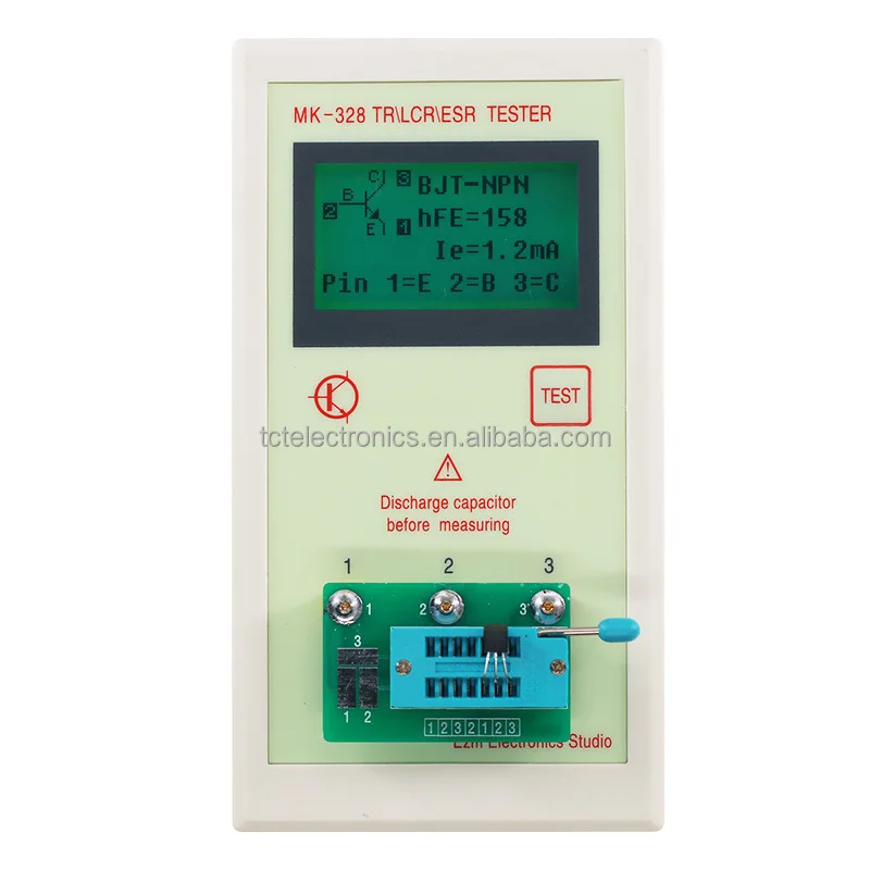 Kit Tester Condensatore ESR, Misuratore ESR Portatile, Misuratore Di Capacit&agrave; Digitale, Per Misurare La Capacit&agrave;