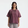 Tessuto batik edizione viola-boxy