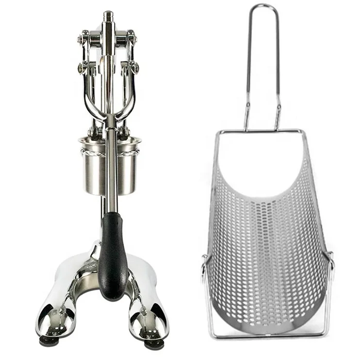 Mashed Long Potatoes Fried Chip Extruders 30CM Super Long French Fries Maker Machine Manual Potato Chips Making Machine - Image 2