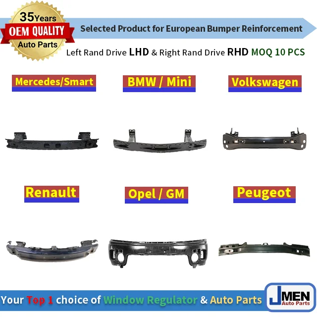 Jmen for CITROEN DS3 DS4 EVASION Bumper Reinforcement Impact Bar Bracket Car Taiwan Auto Body Part