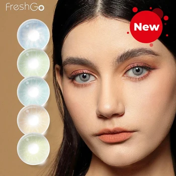 Free Shipping Freshgo Hidrocor Gen 3 Color Contact Lenses Cosmetic Colored Contacts Eye Contact Lens lentes de contacto