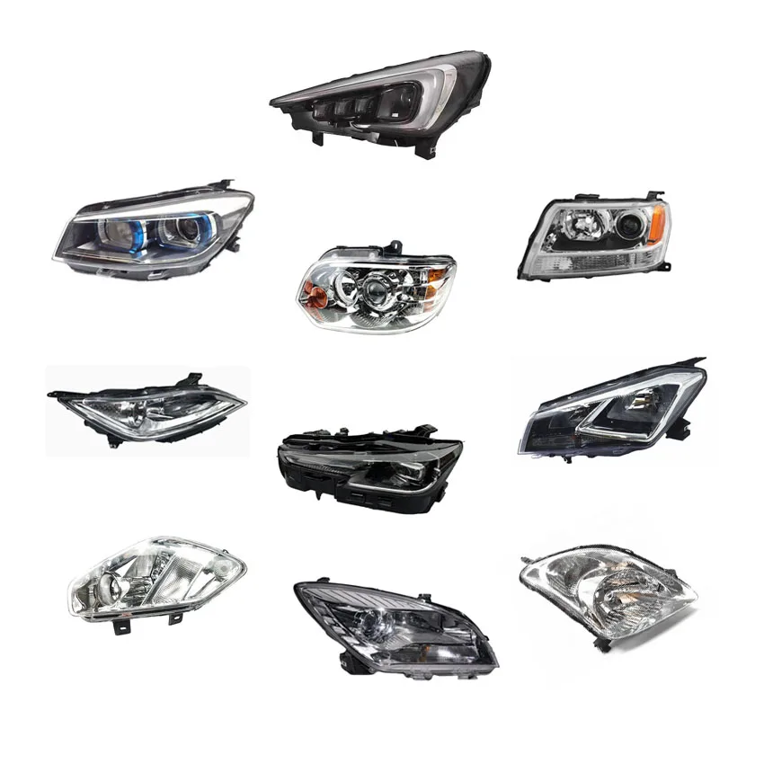 Auto Lighting System Front Headlamp Parts Car LED Headlights Assembly  details