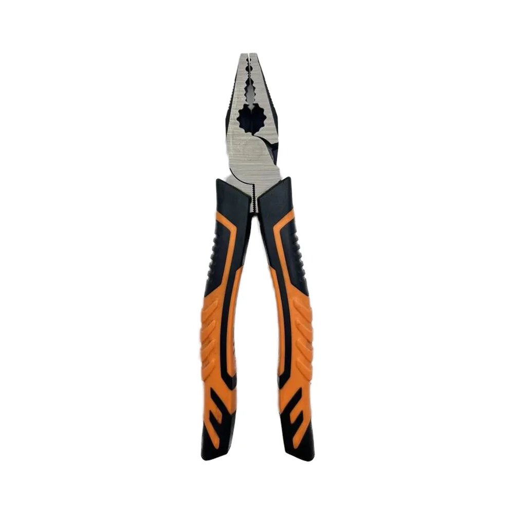 Insulated Steel & Aluminum Electrica Wire Cutter Combination Pliers DIY Grade with Soft Grip PVC Handle Fishing-OEM Customizable