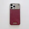 Argento con il rosso PU