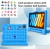 Bleu (A1133-2401-04 cas d'eva incluent 4 boutons)
