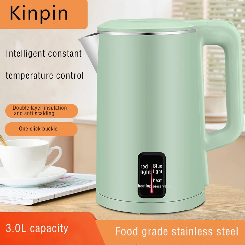 Fully Automatic Cordless Glass Boiling Tea Pot For Household ...