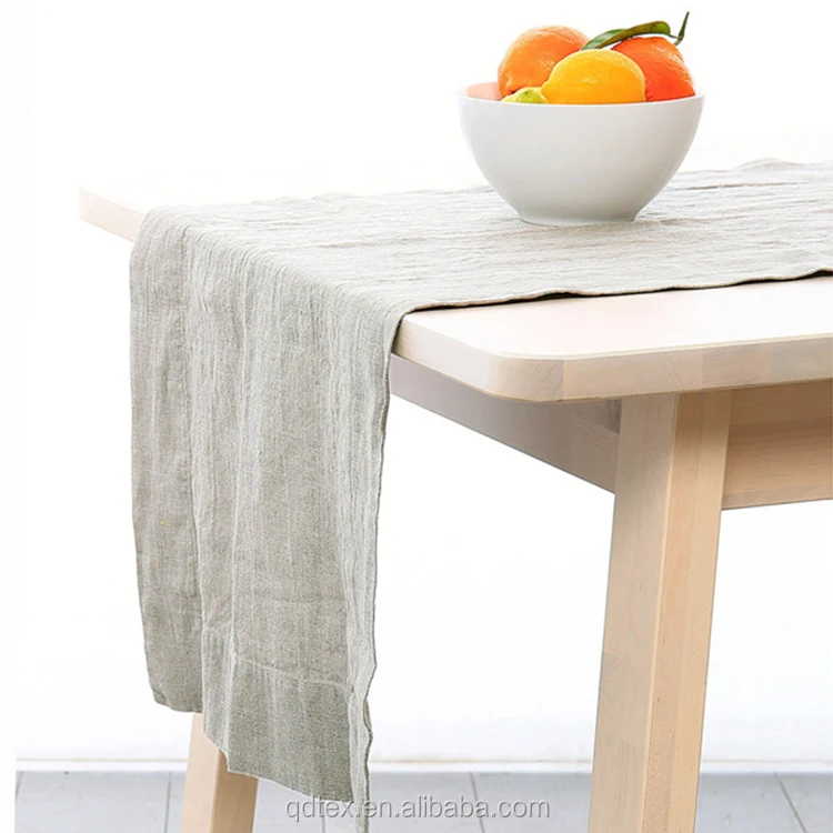 charvet editions フランス製ナチュラルリネン　テーブルクロス　大 Charvet Editions シャルべ・エデション-フランスのリネン