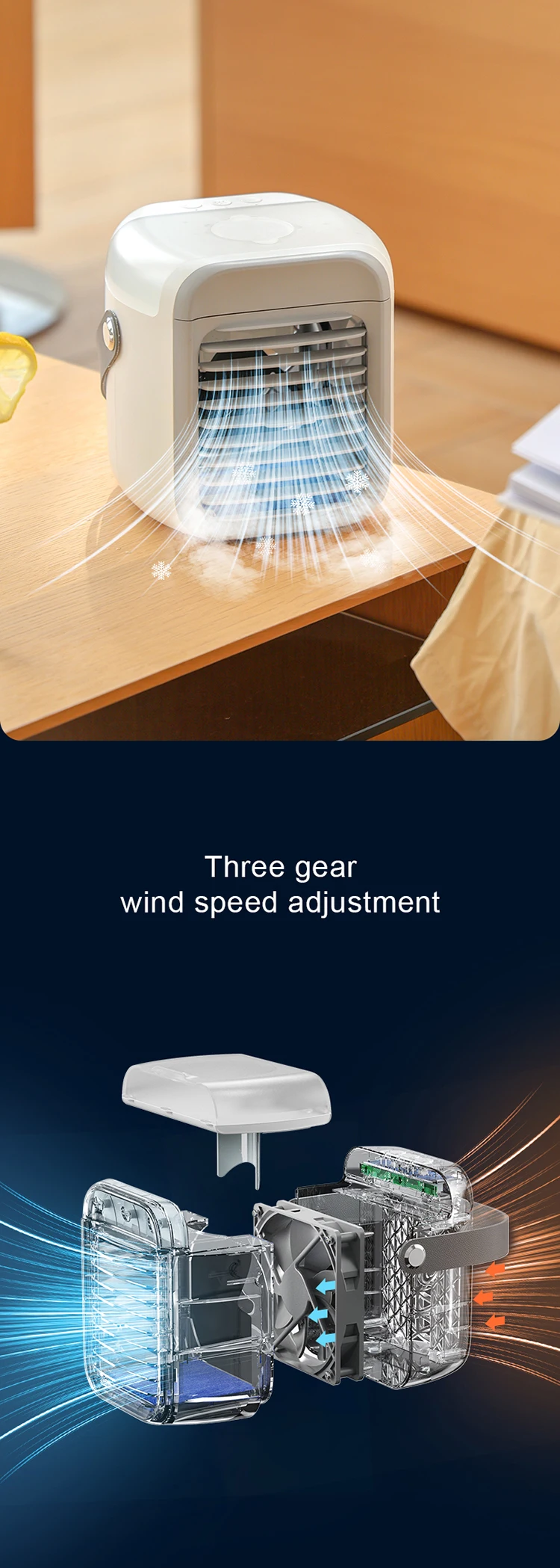 Usb Mini Air Conditioner, IMYCOO, Portable - detail 8
