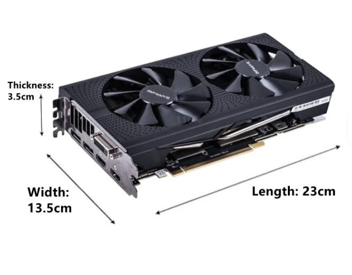 SA Pulse Radeon RX 580 8GB GDDR5 Graphics Card Video Card aperçu 6