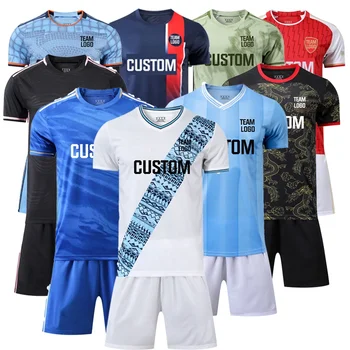 thai quality soccer jersey 2022 2023 breathable fabric soccer jersey football t shirt men soccer jersey