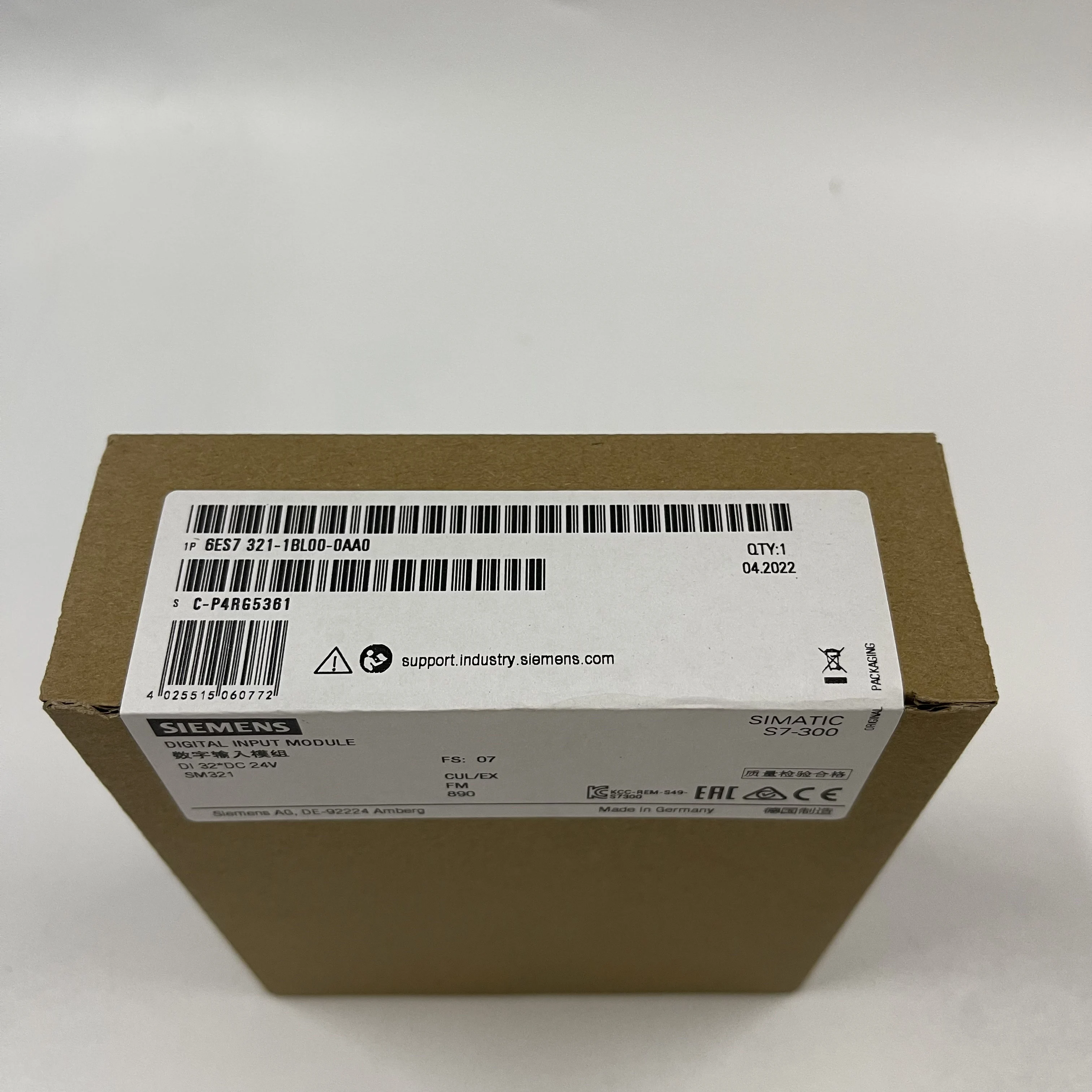Siemens Digital Input Module 6ES7321-1BL00-0AA0 Siemens Digital Input Module 6ES7321-1BL00-0AA0