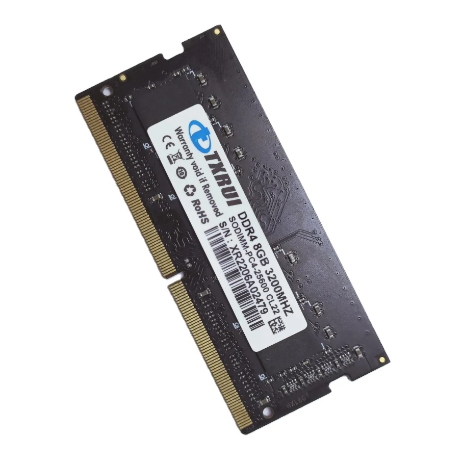 TXRUI Laptop Memory Server DDR4 8gb 3200MHz  RAM NB DDR Memoria Computer Components RAM DDR4