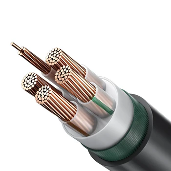 YJV 3 Core 150mm2 XLPE Insulated Power Cables PVC Jacket Stranded Copper Conductors Cable Electric Wires