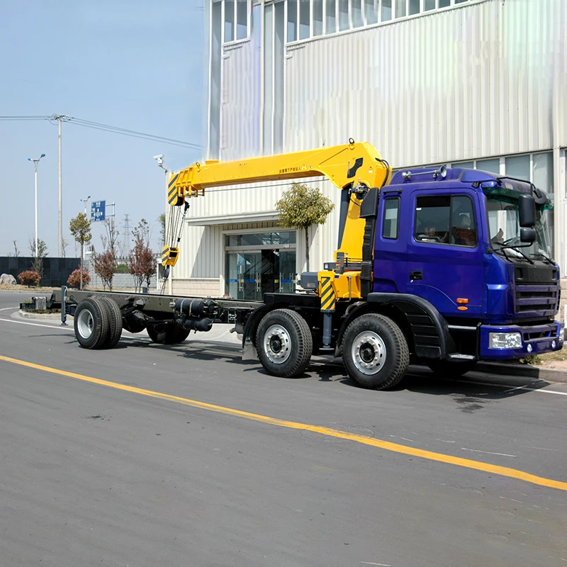 8 Ton Loading Capacity Telescopic Boom Truck Mounted Crane SQ8SK3Q With Cheap Price