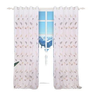 Embroidery Design Window Curtains Living Room Curtains Luxury Embroidery Sheer Curtains