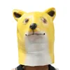 maschera da cane gialla
