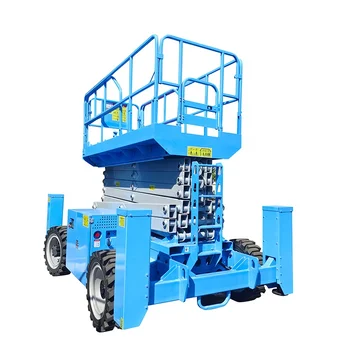 MRT 8-22M Off-road scissor lift rough terrain 4*4 powerful power Off-road scissor lift