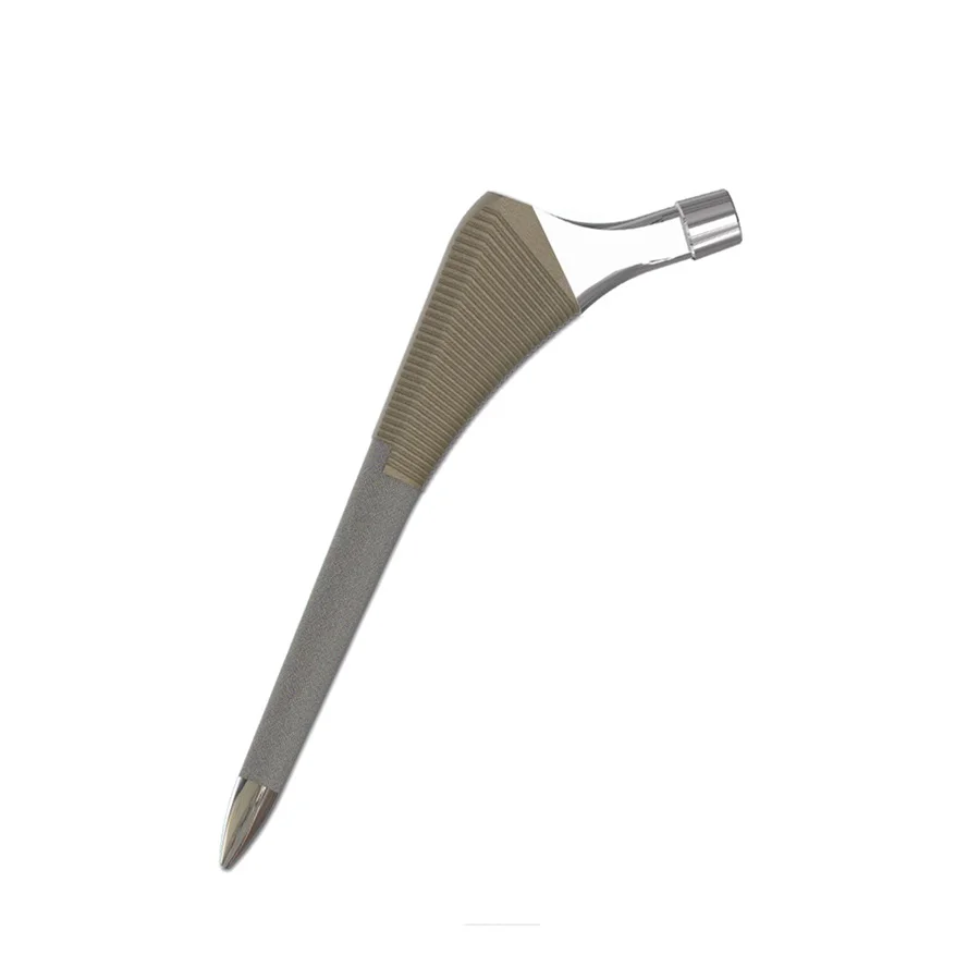 High Quality Titanium Artificial Hip Joint Prosthetic Orthopedic Implant Femoral Prothesis Stem Support for Hip Join