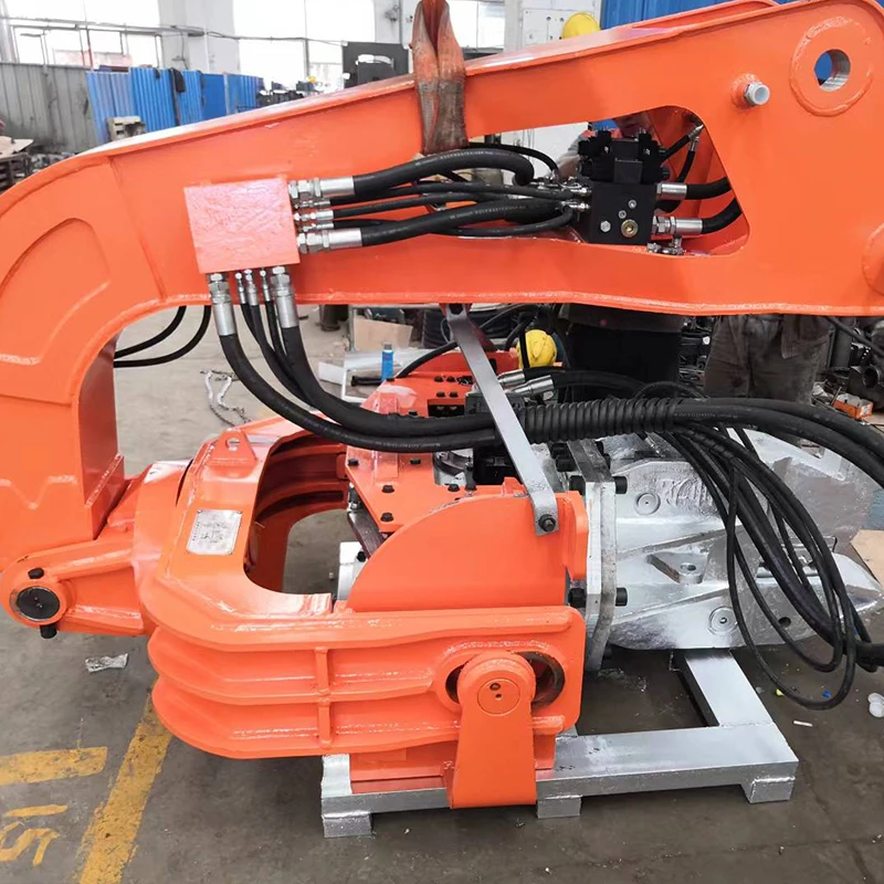 Hydraulic Screw Pile Driver Mini Excavator Sheet Excavator Hydraulic Ground Screw Electric Pile Driver Vibro Hammer
