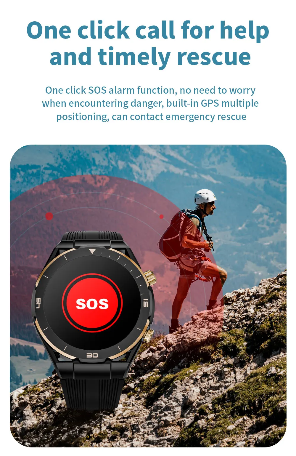 Relojes Smart Watch 2024 4G Sim Card Android Camera SOS Gps Navigation NFC Access BT Music Headphone Connection Man Smart Watch
