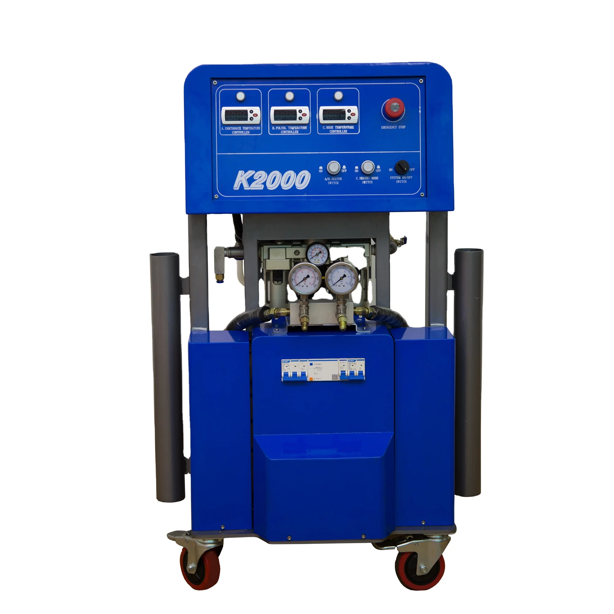 Reanin K2000 Two Component Pu Foam Spray Machine to Project for Making Polyurethane Foam