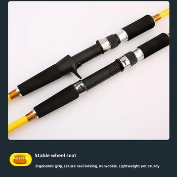 CHEERY White Fruit Boat Rod Carbon Slow Action Bottom Fishing Rod for Carp Ocean Beach Use – Rod – view 4
