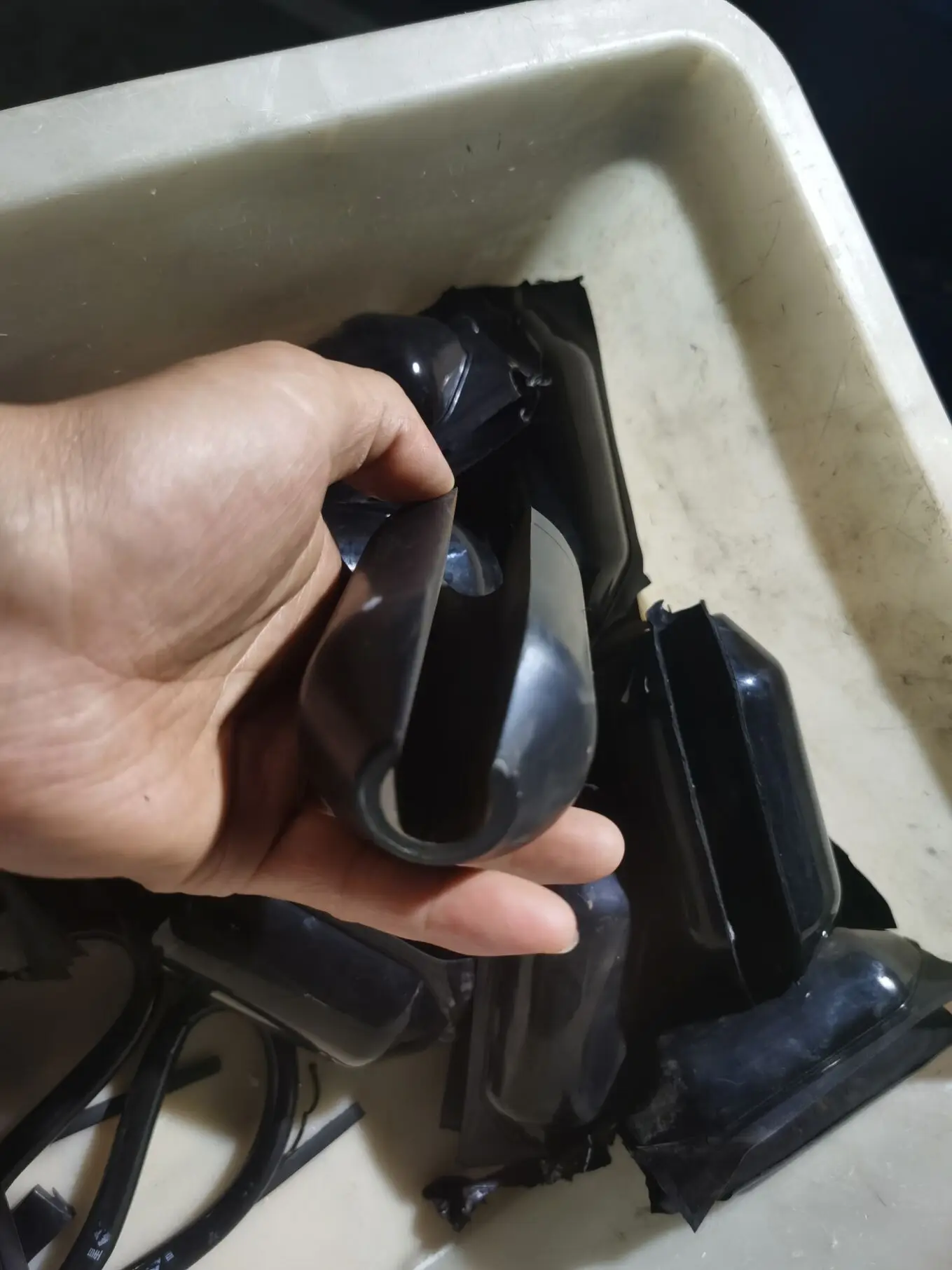 Центровочные присоски из полиэтилена высокой