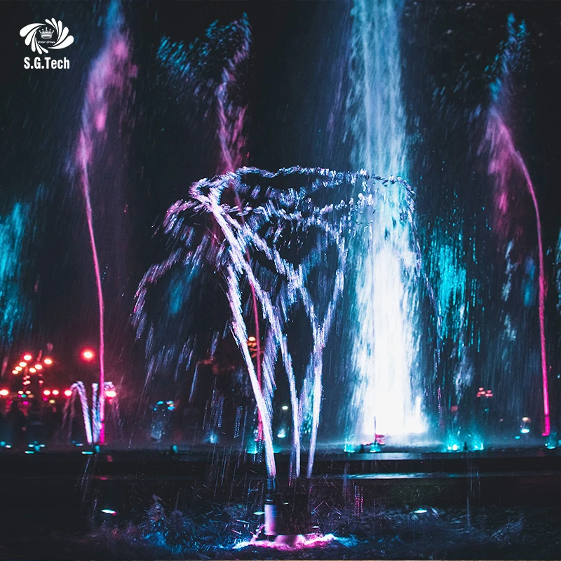 Vendas diretas da fábrica: fontes de alta qualidade, personalizadas em aço inoxidável, para jardins de residências, parques e áreas à beira-lago