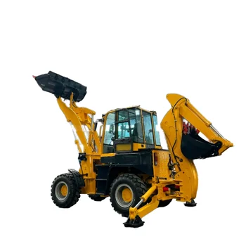 WZ30-25 Multifunction Mini Backhoe Loader 2.5 Ton Wheel Loader with Excavator Bucket and Yunnei Engine Competitive Price