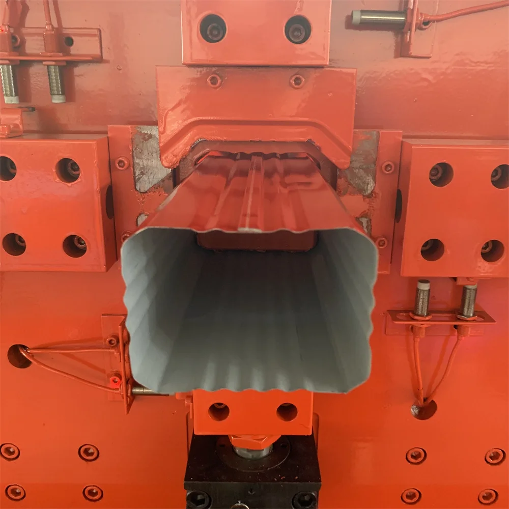 Aluminium Square Roof Gutter Downspout Elbow Machine Rain Steel