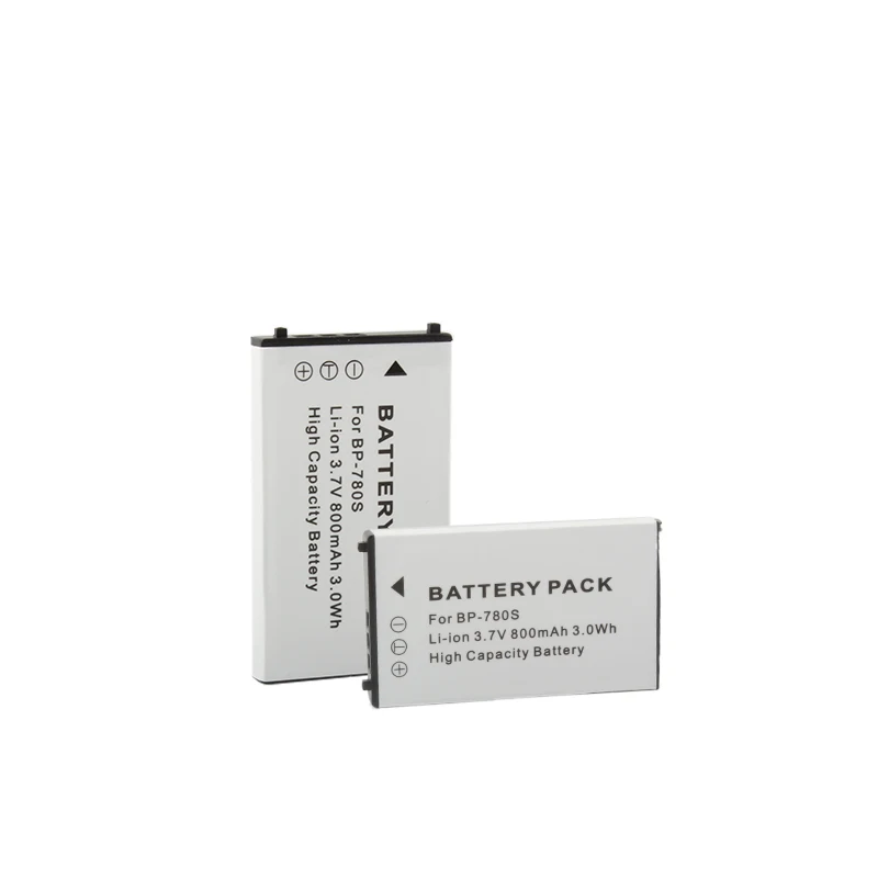 3.7V 800mAh BP-780S Rechargeable Digital Battery BP780S Lithium-ion Batteries for Finecam SL300 SL300R SL400 SL400R Cameras