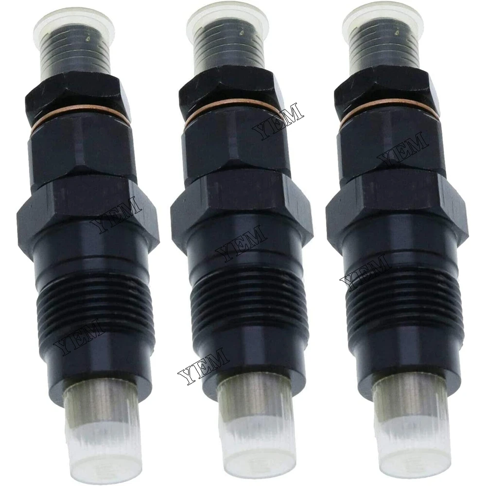 Manufacturer Direct Sales 3PCS Fuel Injector YM119515-53001 for Yanmar 2YM15 3YM30 Komatsu 3D70E Engine