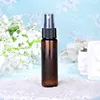 Amber bottle + black cap