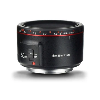 YONGNUO YN50mm F1.8 II Standard Prime Large Aperture Auto Focus Lens for 70D 5D2 5D3 600D DSLR Camera