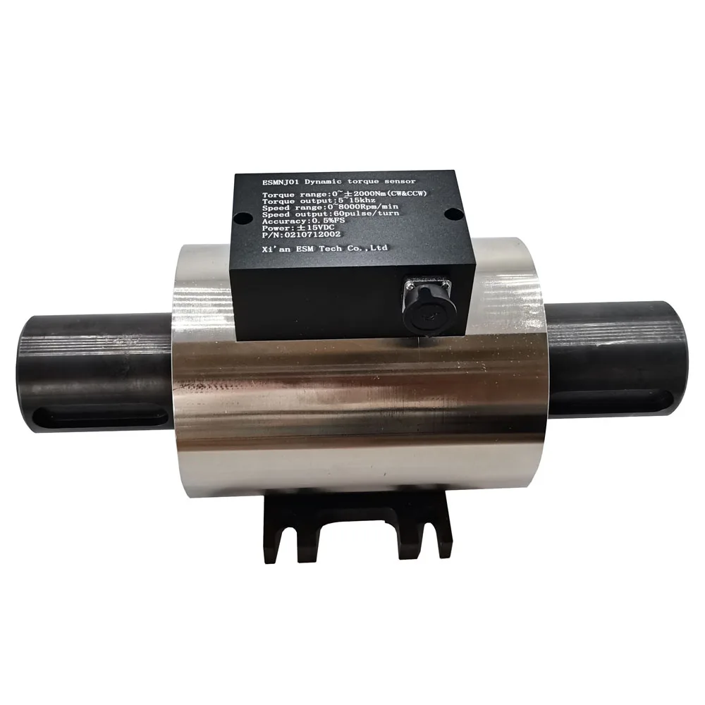 Digital Dynamic Rotate Speed Torque Transducer Continuous Rotation Electric Torque Sensor 0~500KN.m Range High Precision High
