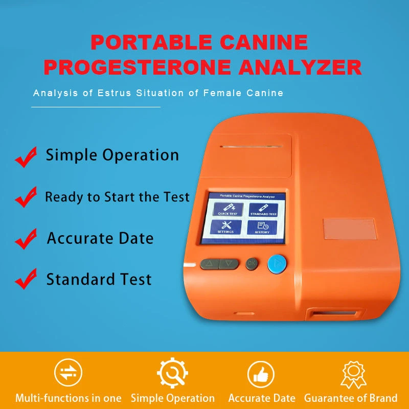 Portable Vet Progesterone Test Analyzer Progesterone test Machine Dog Pregnancy test Machine