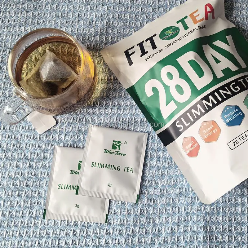 28 Day Fit Tea Natural Herbal Detox Tea Support Healthy Weight Management Cleanse Body Boost Metabolism Slimming Tea