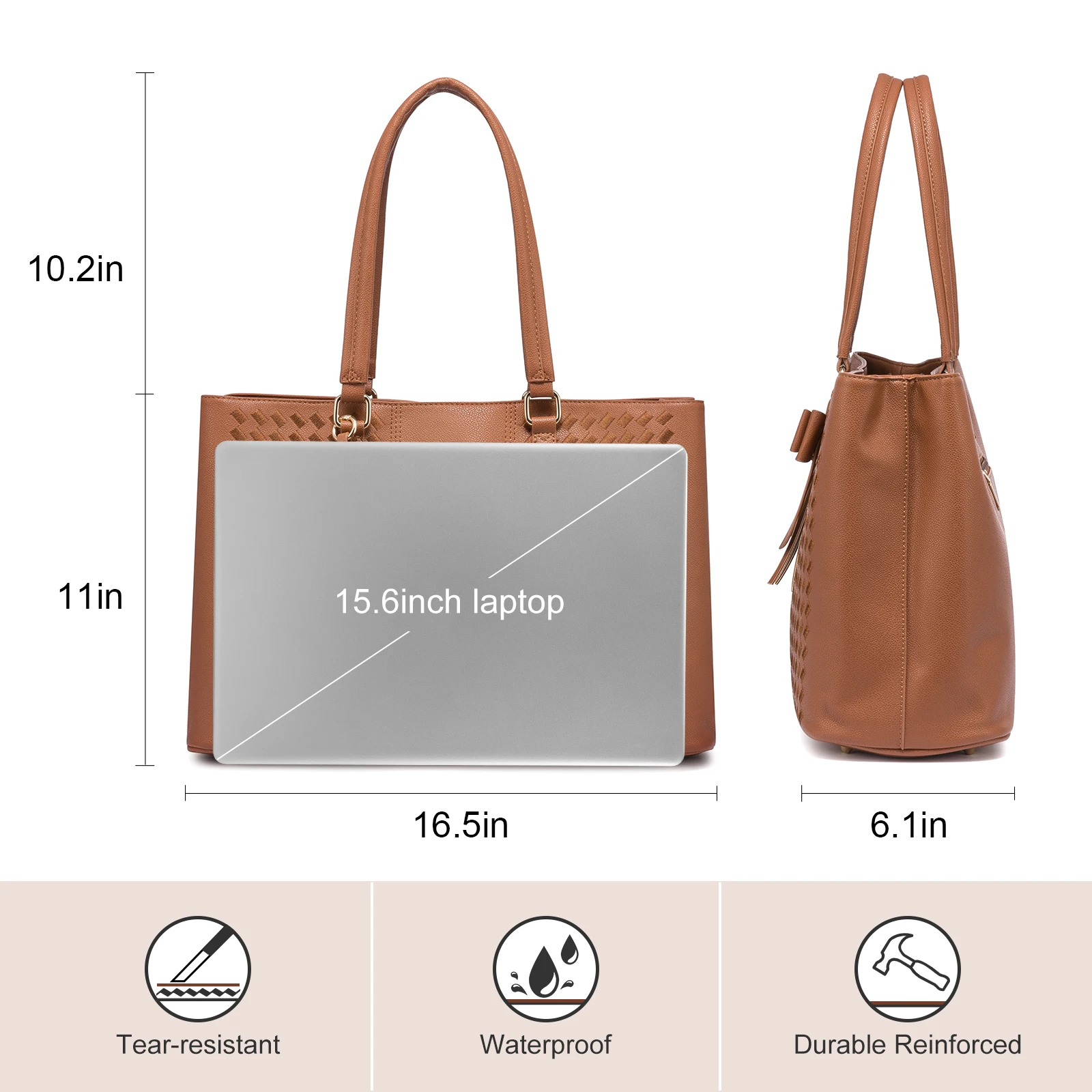 Handbags Women LOVEVOOK Laptop Tote Bag For Inch